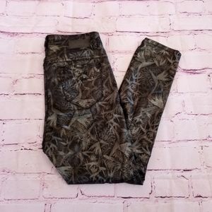 Imperial Leaf Print Pants